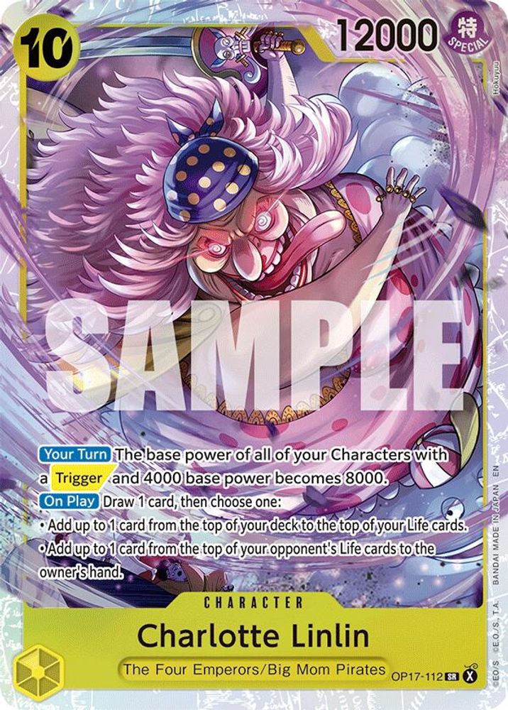 Charlotte Linlin (112) (OP17-112) - Super Rare - One Piece OP17 The World's Strongest Warriors