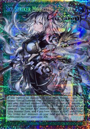 [OVERFRAME] Sky Striker Mobilize - Linkage! - (MAMO-EN020) - Starlight Rare - Magnificent Monsters-Cherry Collectables