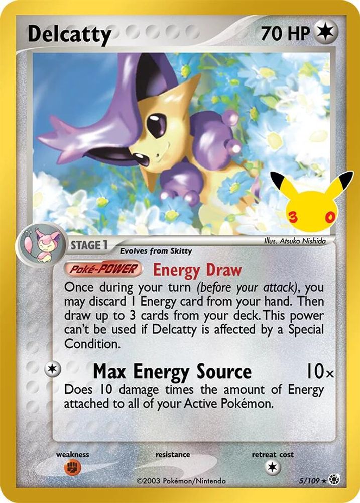 Delcatty - [  005/109 ] -  Pokemon ME 30th Celebration Classic Collection