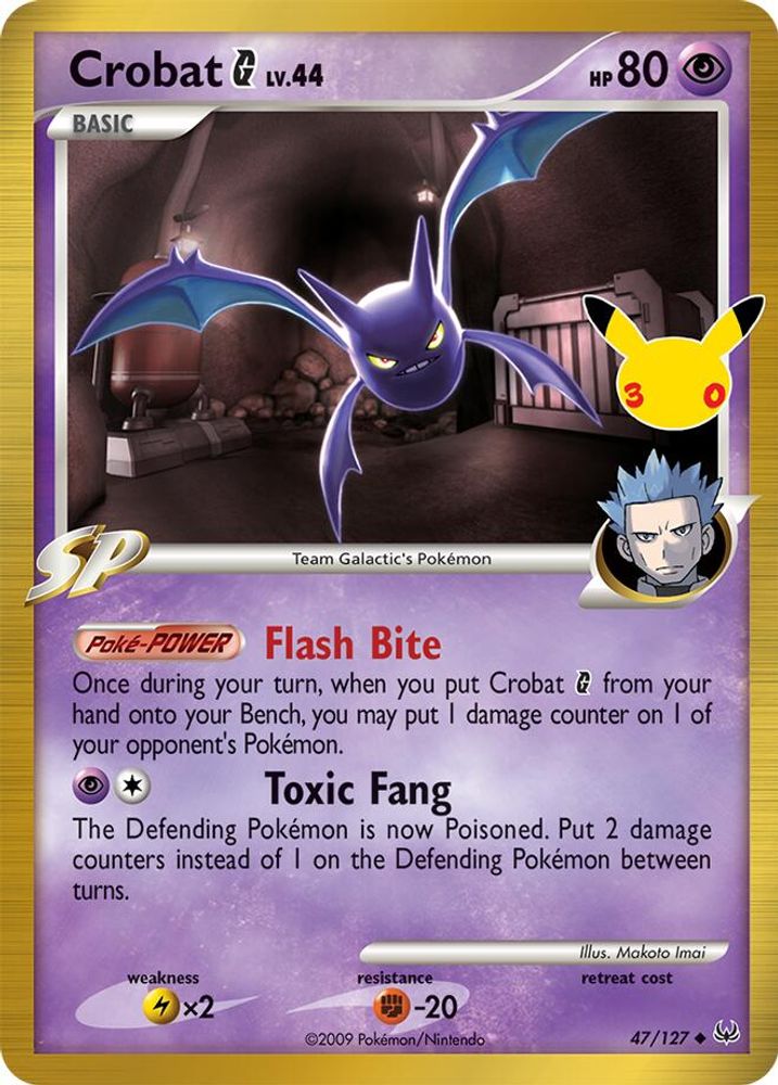 Crobat G - [  047/127 ] -  Pokemon ME 30th Celebration Classic Collection