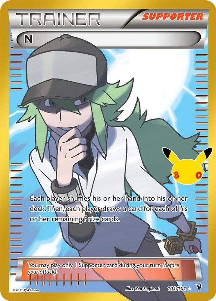 N - [  101/101 ] -  Pokemon ME 30th Celebration Classic Collection