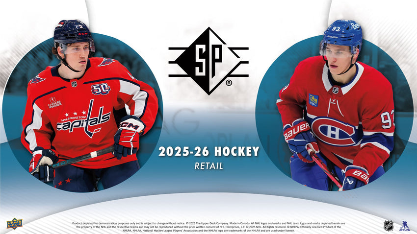 2025-26 Upper Deck SP Hockey 8-Pack Blaster Box (Pre Order)