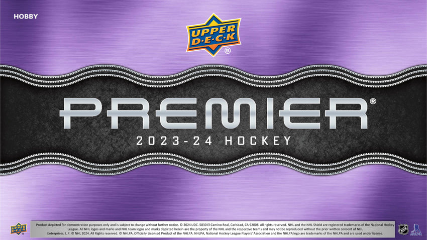 23-24 Premier Hockey Hobby 1-Box Break (Giveaway Blackhawks) #27301 - Team Based - May 12 (4pm)