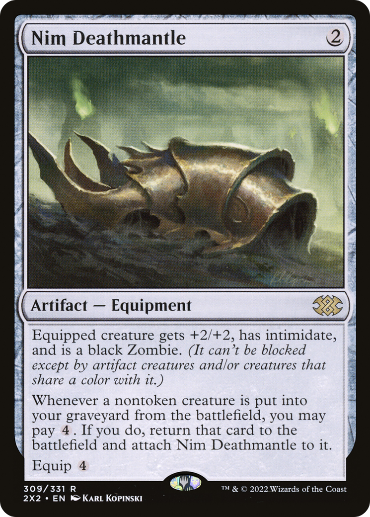 Nim Deathmantle #309 - RARE 2X2 - Double Masters 2022