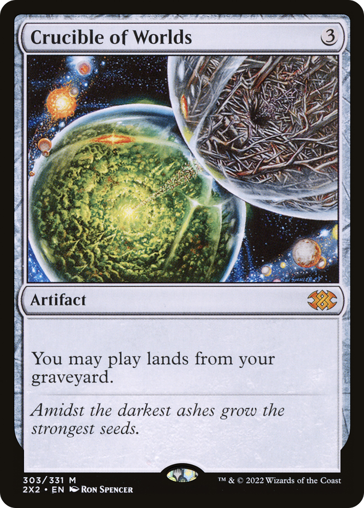 Crucible of Worlds #303 - MYTHIC 2X2 - Double Masters 2022