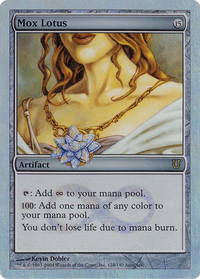 FOIL Mox Lotus - 124/140 - Unhinged