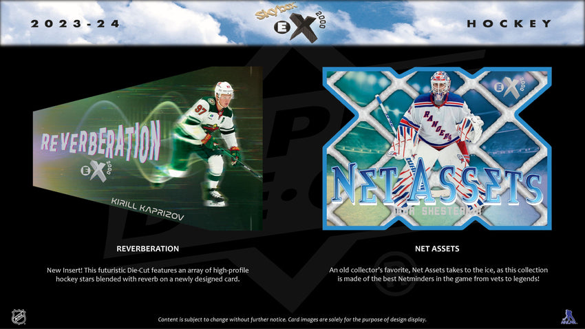 2023-24 Upper Deck Skybox E-X 2000 Hockey Hobby Box