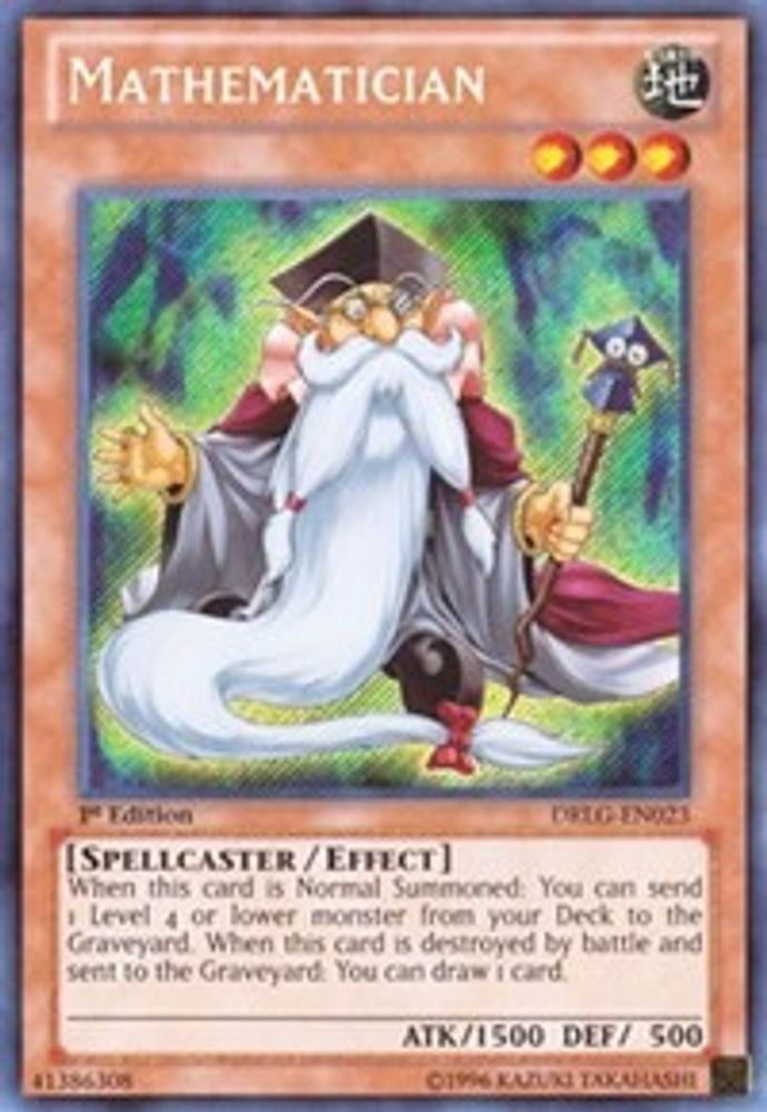 Mathematician - (DRLG-EN023) - Secret Rare  1st Edition