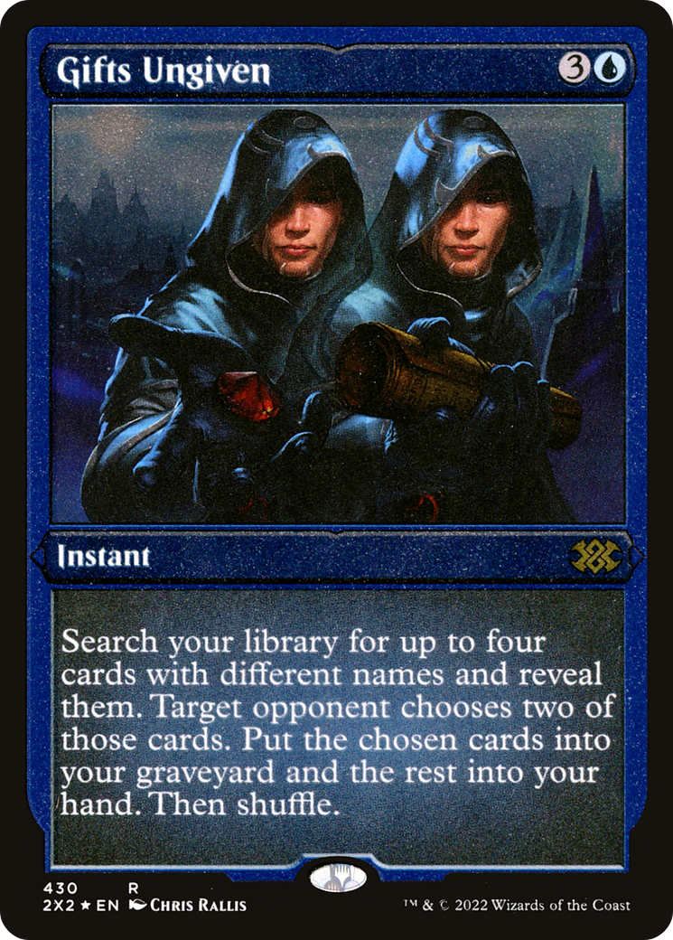 [ EF ] [FOIL] Gifts Ungiven #430 - RARE 2X2 - Double Masters 2022