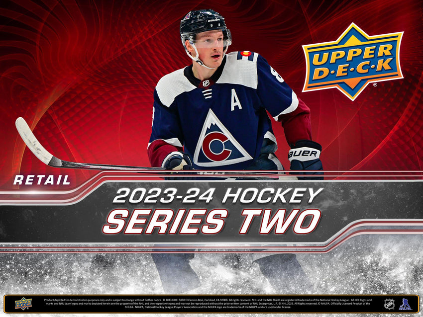 2023-24 Upper Deck Series 2 Hockey Blaster Box-Cherry Collectables