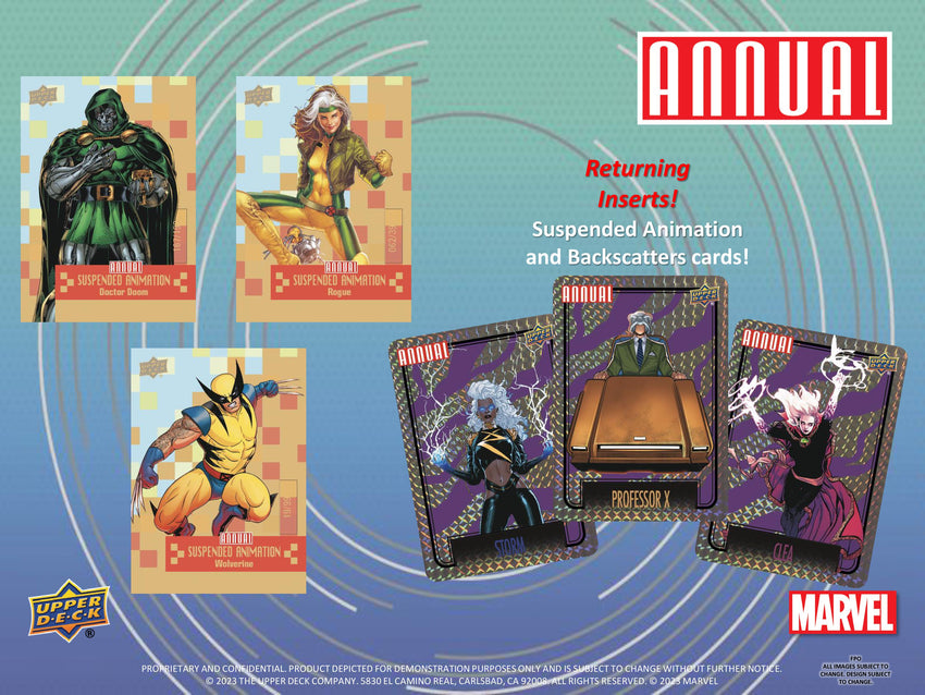 2022-23 Upper Deck Marvel Annual Trading Cards Hobby Box