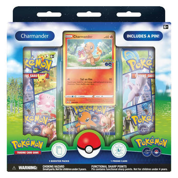 Pokemon TCG Pokémon GO Pin Collection Box - Charmander