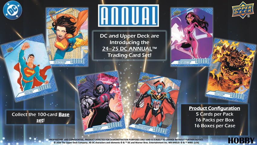 2024-25 Upper Deck DC Annual Hobby Box
