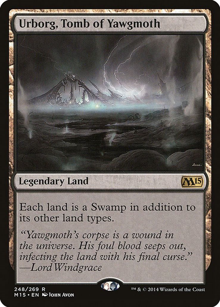 Foil Urborg Tomb Of Yawgmoth 248/269 - Rare Magic 2015
