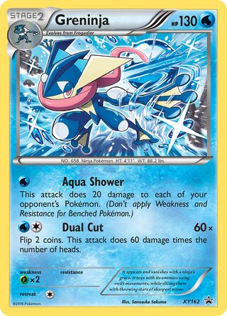 Greninja - XY162 - Holo Promo