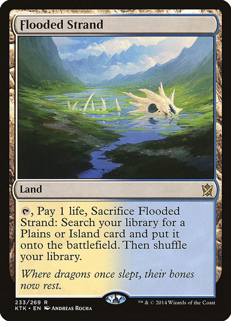 Flooded Strand 233/269 - Rare Khans Of Tarkir