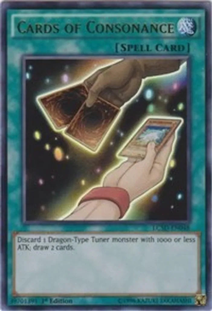 Cards of Consonance - LC5D-EN048 - Ultra Rare Legendary Collection 5D's 1st Edition