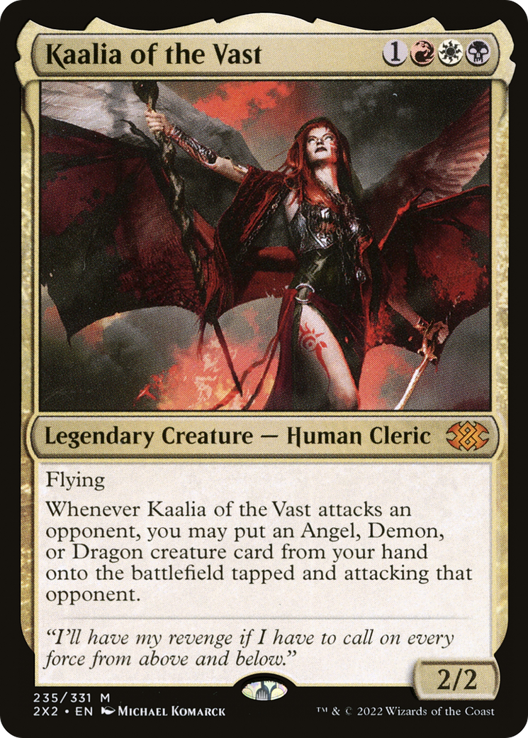 [FOIL] Kaalia of the Vast #235 - MYTHIC 2X2 - Double Masters 2022