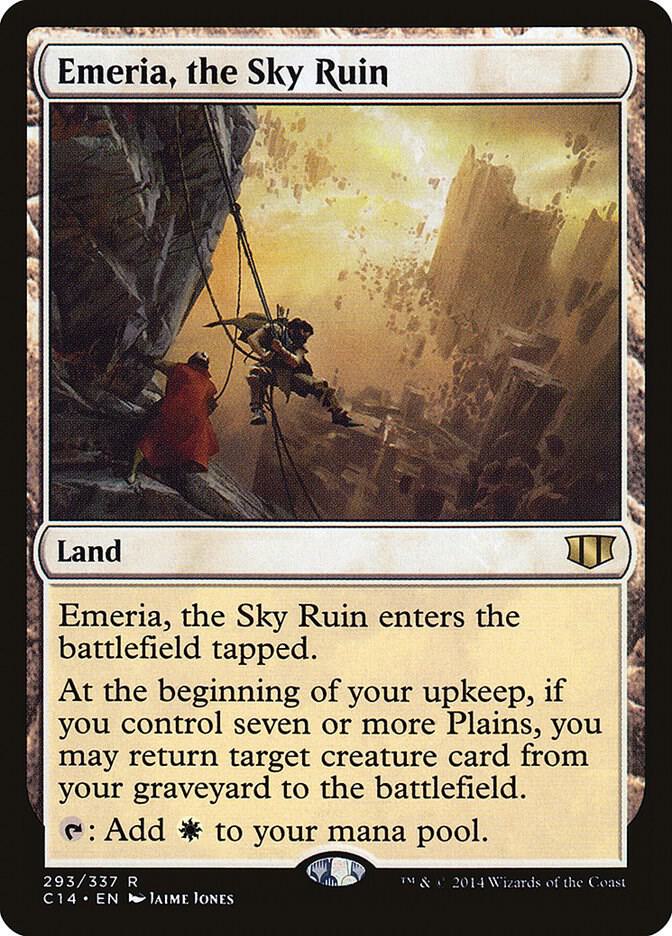 Emeria, the Sky Ruin - 293/337 - Rare Commander 2014