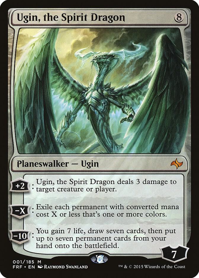 Ugin, the Spirit Dragon - 001/185 - Mythic Fate Reforged
