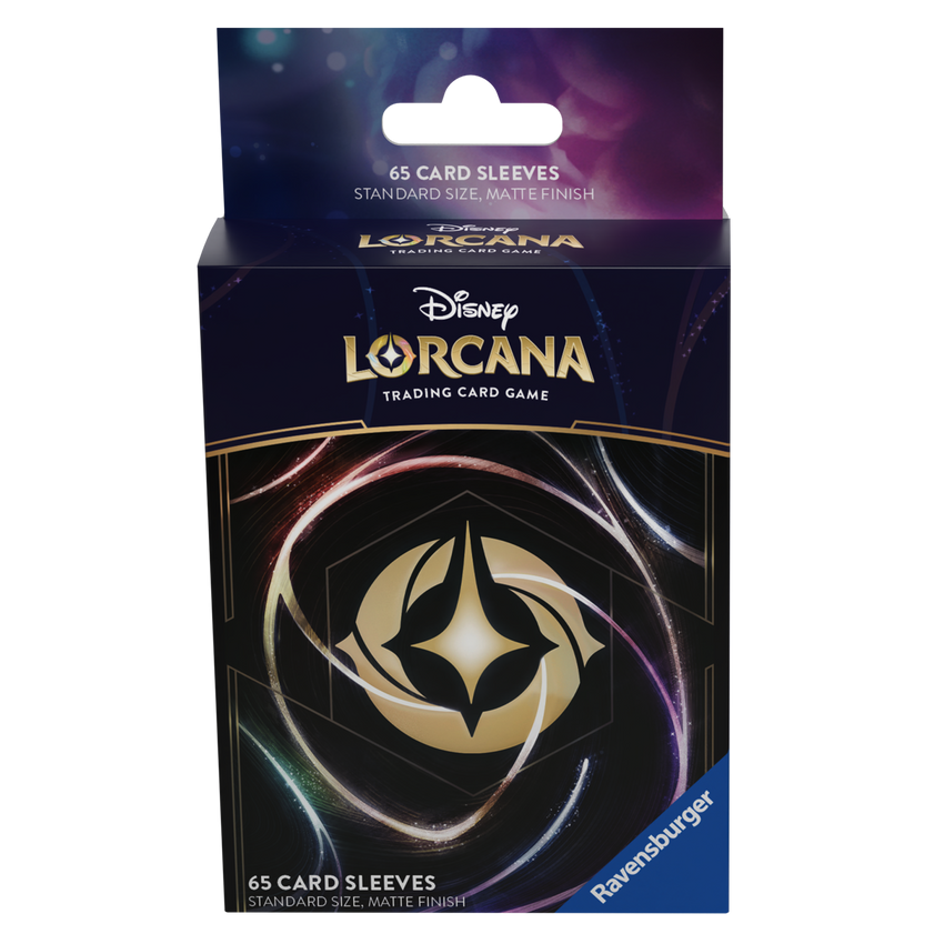 Lorcana TCG 65-Pack Sleeves - Lorcana Logo