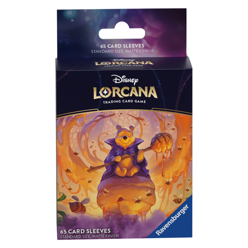 Lorcana TCG 65-Pack Sleeves - Winnie The Pooh, Hunny Wizard