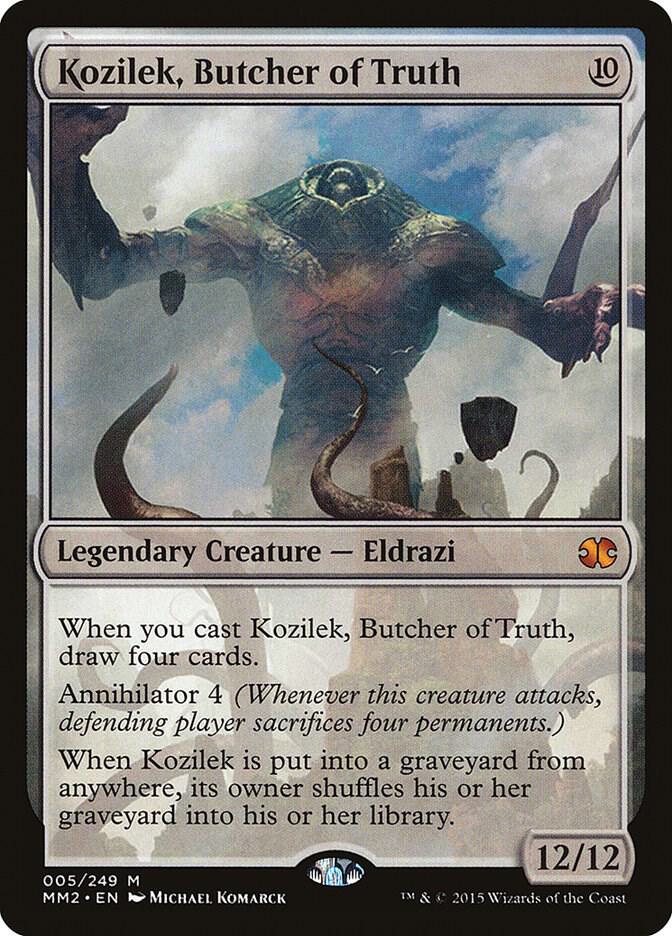 Kozilek, Butcher of Truth - 005/249 - Mythic Modern Masters 2015