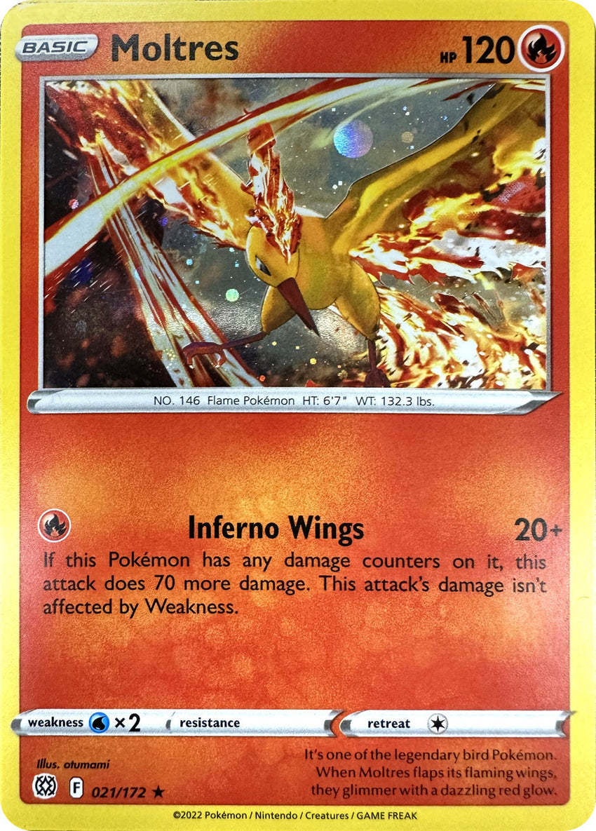 Moltres - 021/172 - Cosmo Holo Blister Pack Promo