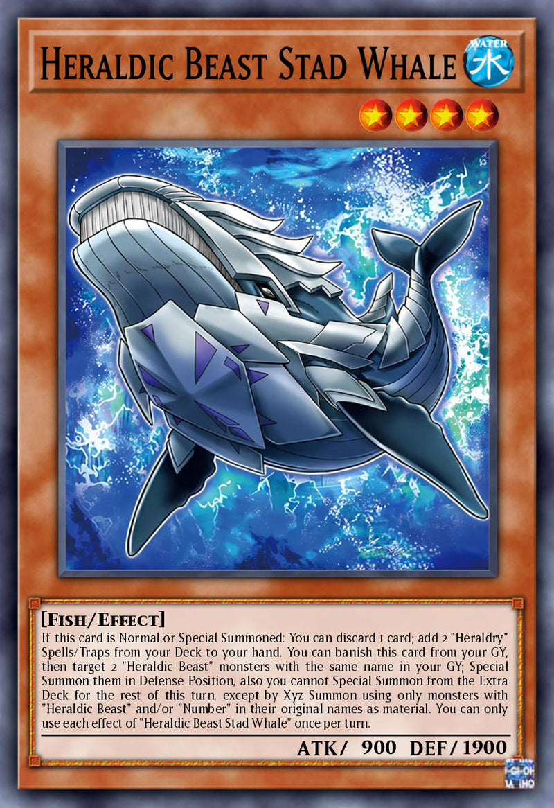 Heraldic Beast Stad Whale - ALIN-EN010 - 1st Edition