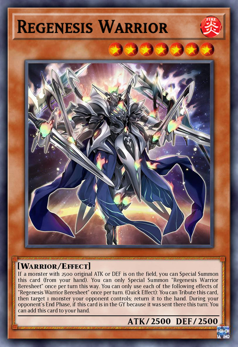 Regenesis Warrior - ALIN-EN013 - 1st Edition