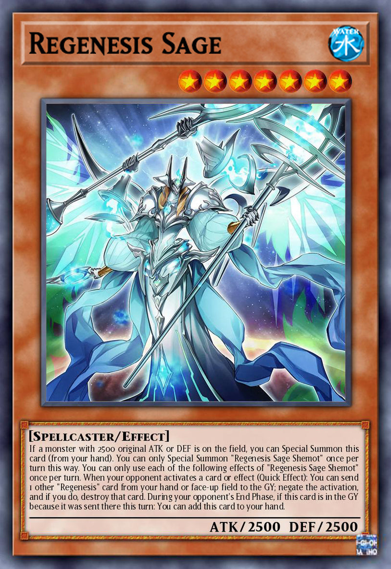 Regenesis Sage - ALIN-EN014 - 1st Edition