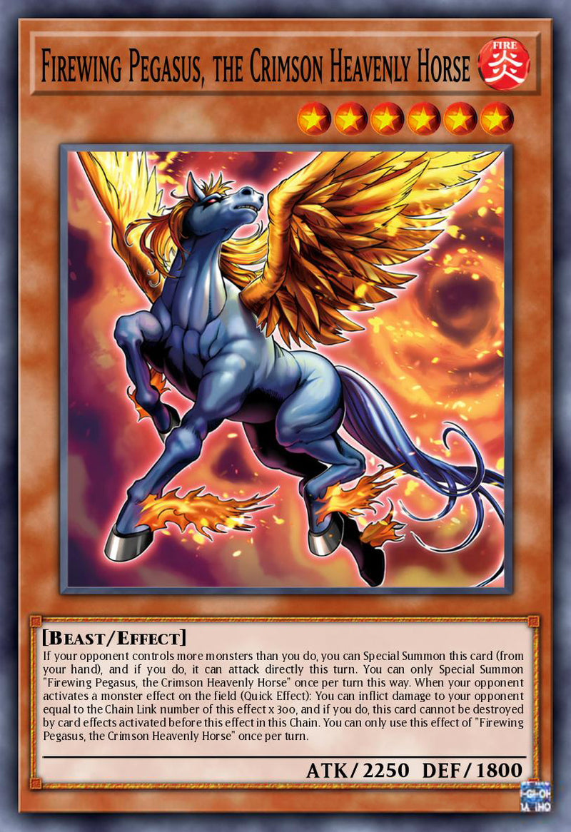 Crimson Firewing Pegasus - ALIN-EN032 - 1st Edition