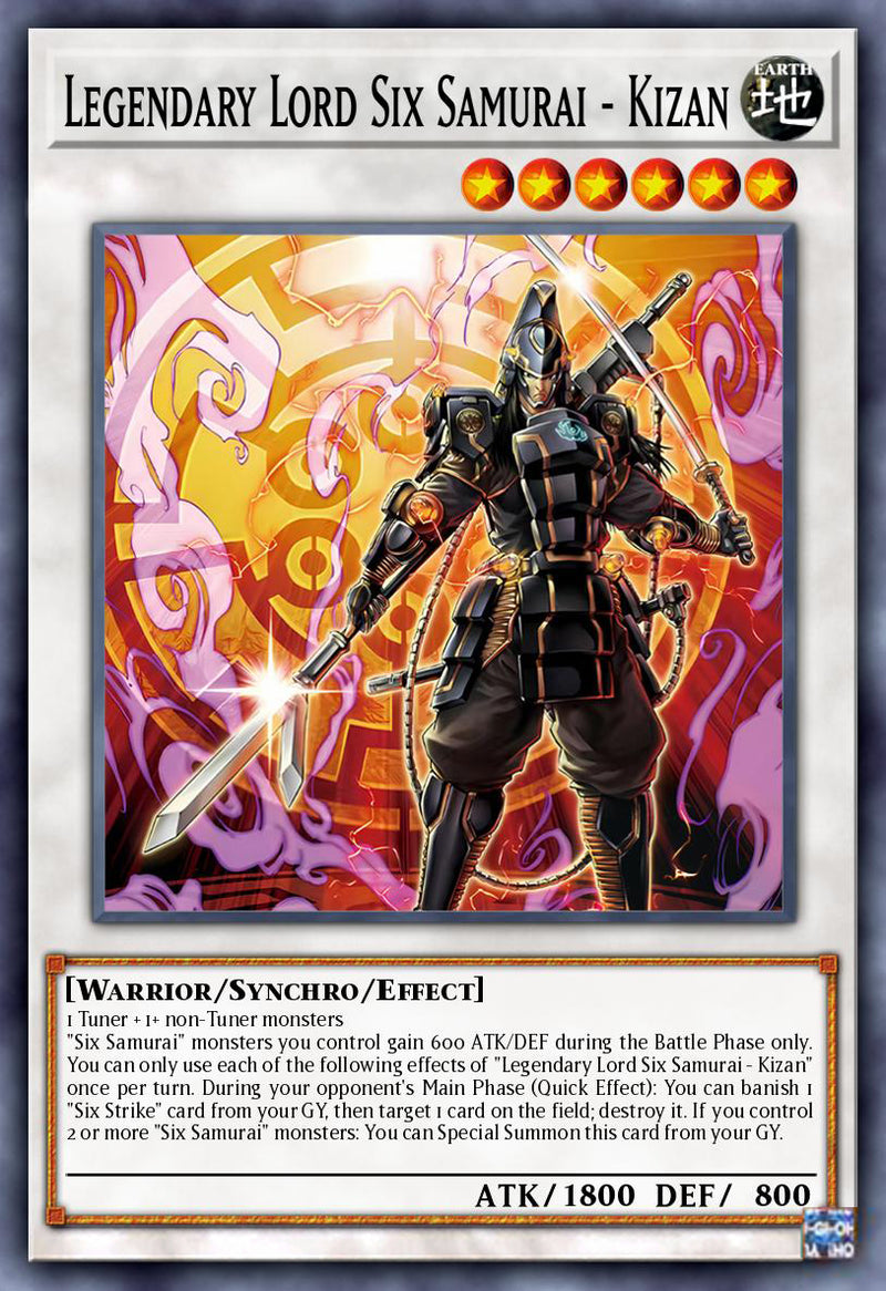 Legendary Lord Six Samurai - Kizan - ALIN-EN042 - 1st Edition
