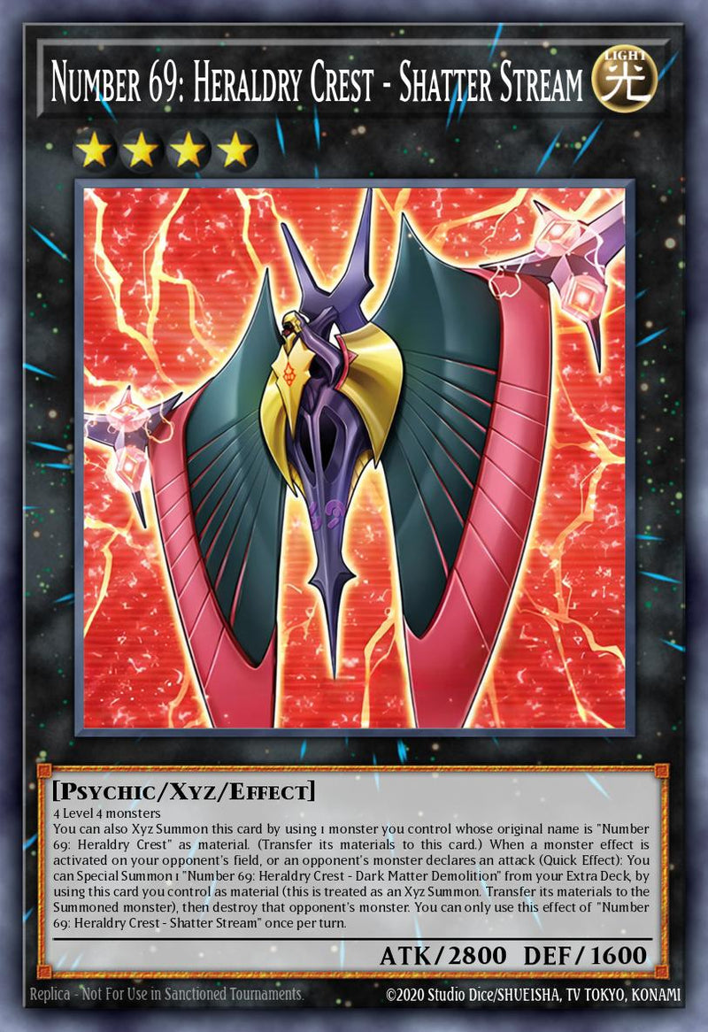 Number 69: Heraldry Crest - Shatter Stream - ALIN-EN045 - 1st Edition
