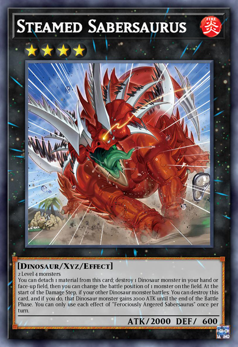 Steamed Sabersaurus - ALIN-EN050 - 1st Edition