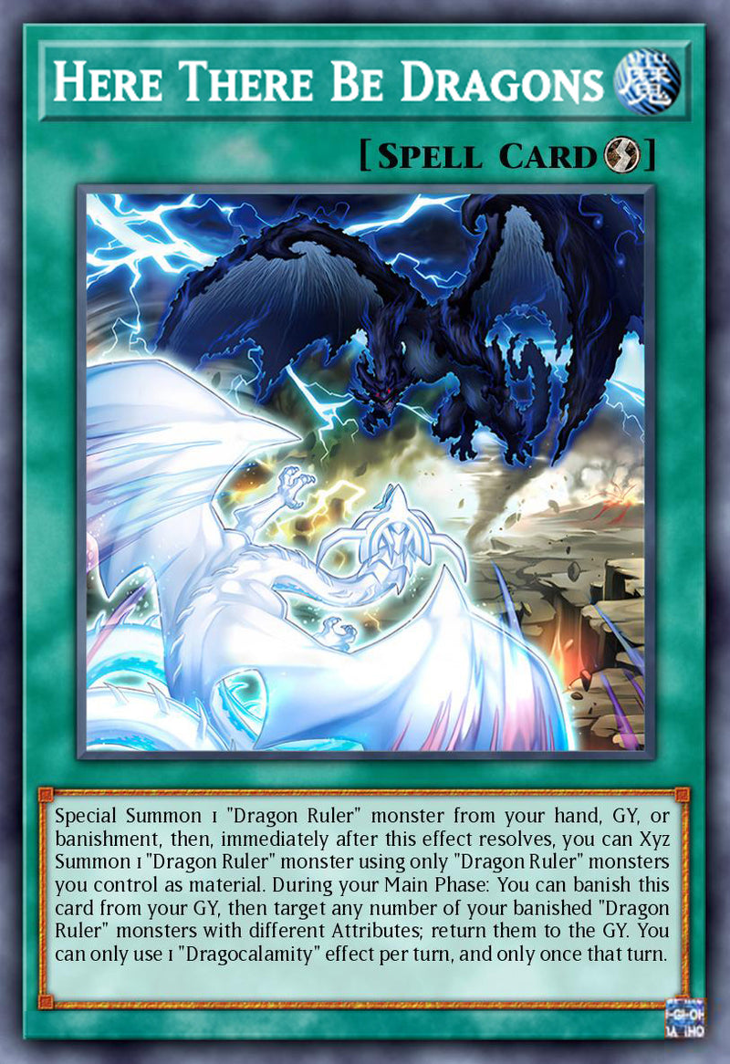 Here There Be Dragons - ALIN-EN061 - 1st Edition
