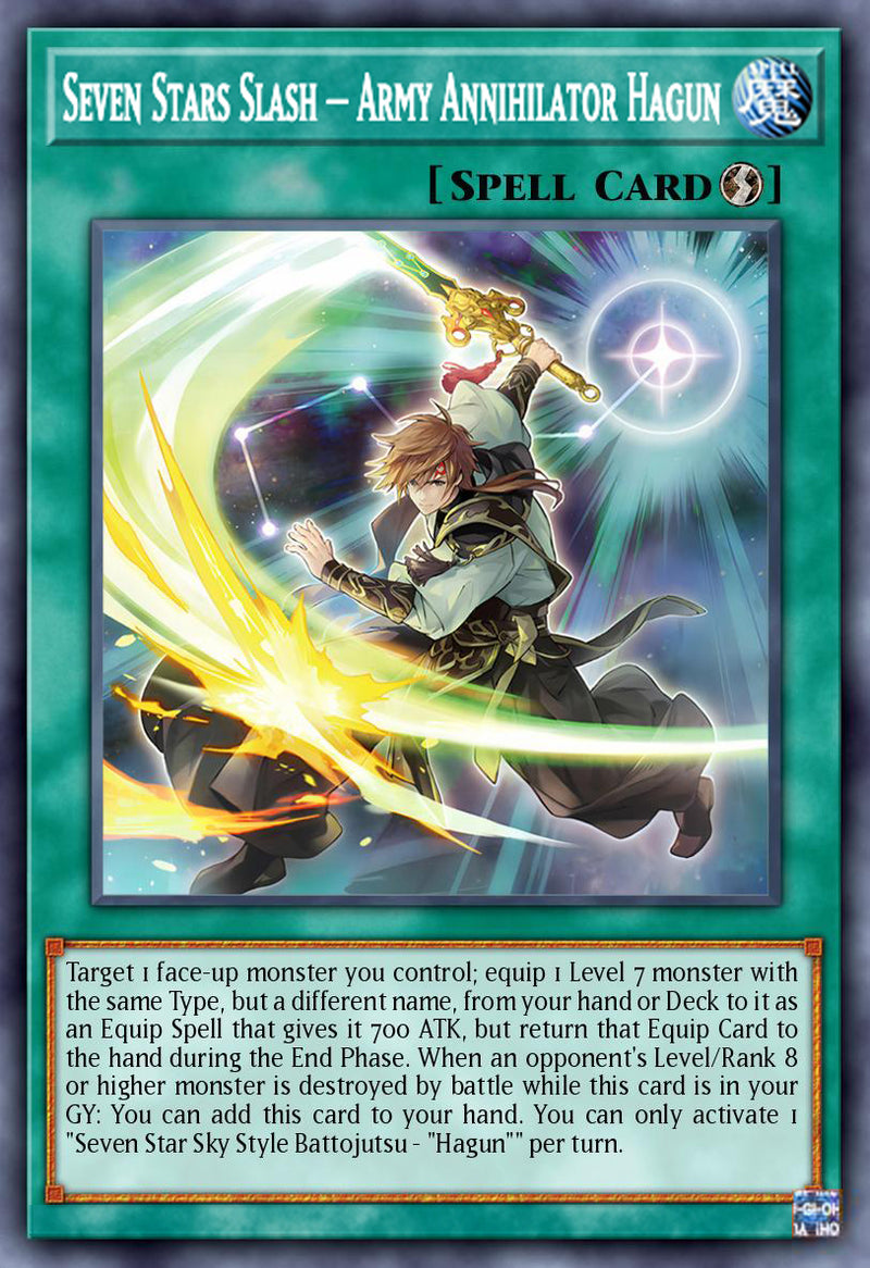 Seven Stars Slash - Army Annihilator Hagun - ALIN-EN069 - 1st Edition