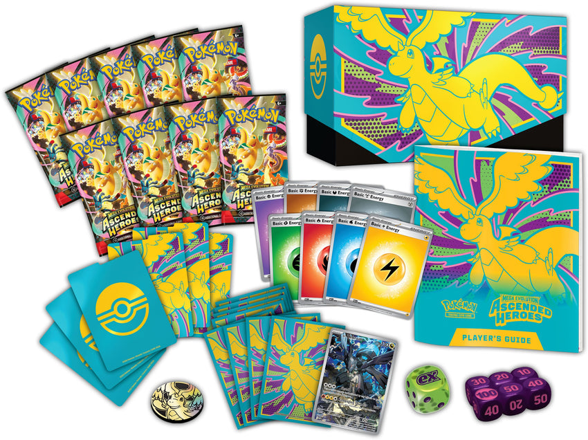 Pokemon TCG ME2.5 Mega Evolution Ascended Heroes Elite Trainer Box
