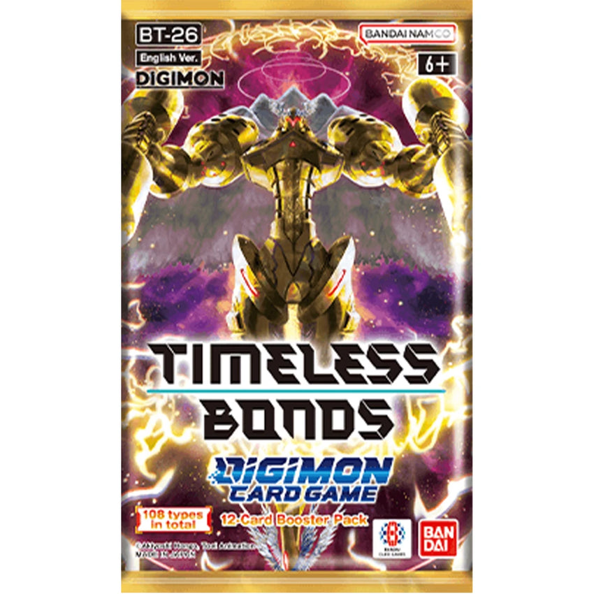 Digimon Card Game [BT-26] - Timeless Bonds 12-Box Case (Pre Order)