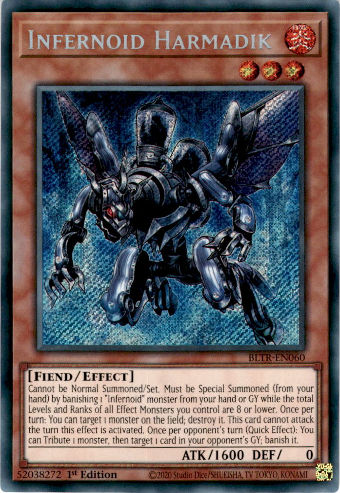 Infernoid Harmadik - BLTR-EN060 - Secret Rare 1st Edition