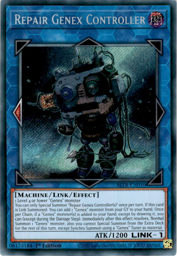 Repair Genex Controller - BLTR-EN010 - Secret Rare 1st Edition
