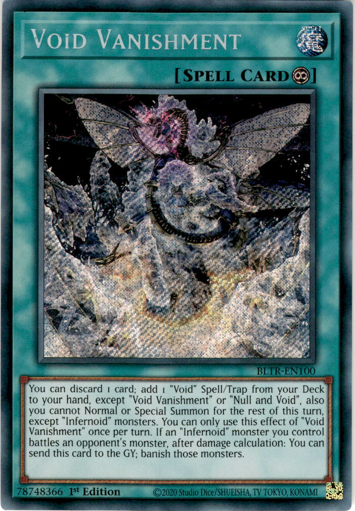 Void Vanishment - BLTR-EN100 - Secret Rare 1st Edition