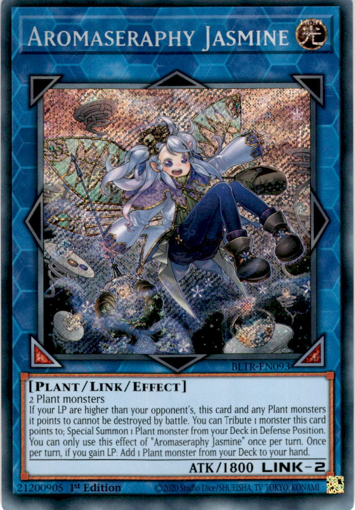 Aromaseraphy Jasmine - BLTR-EN093 - Secret Rare 1st Edition