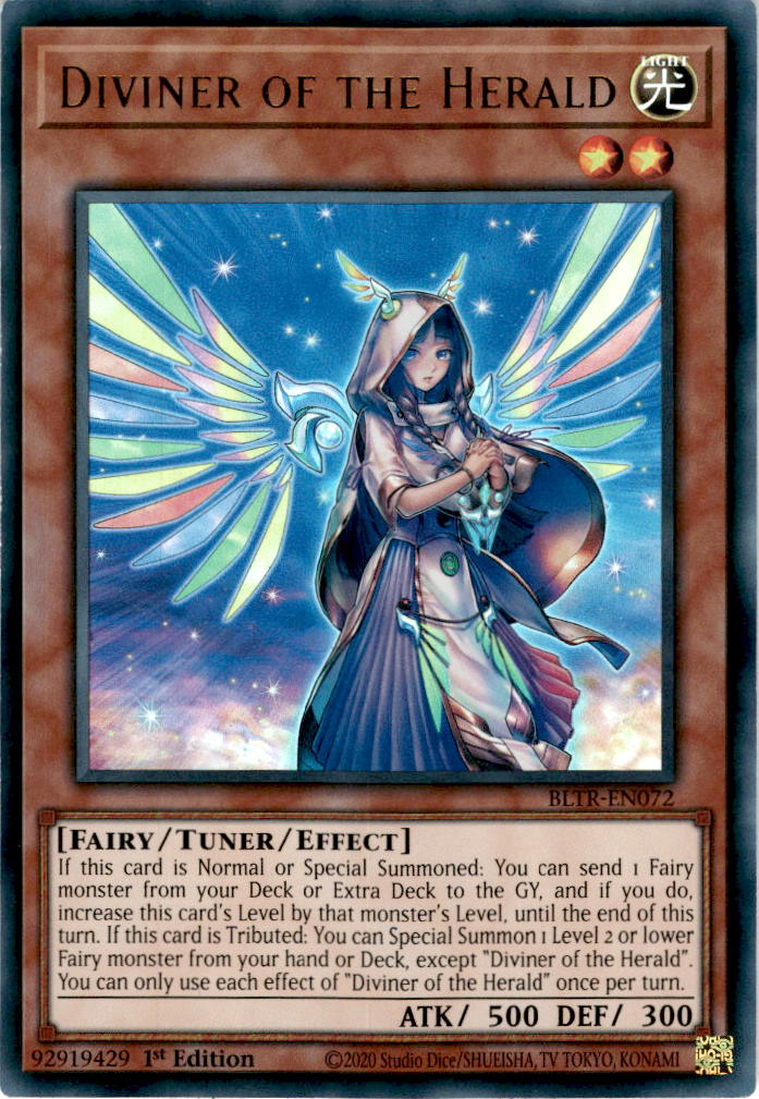 Diviner of the Herald - BLTR-EN072 - Ultra Rare 1st Edition