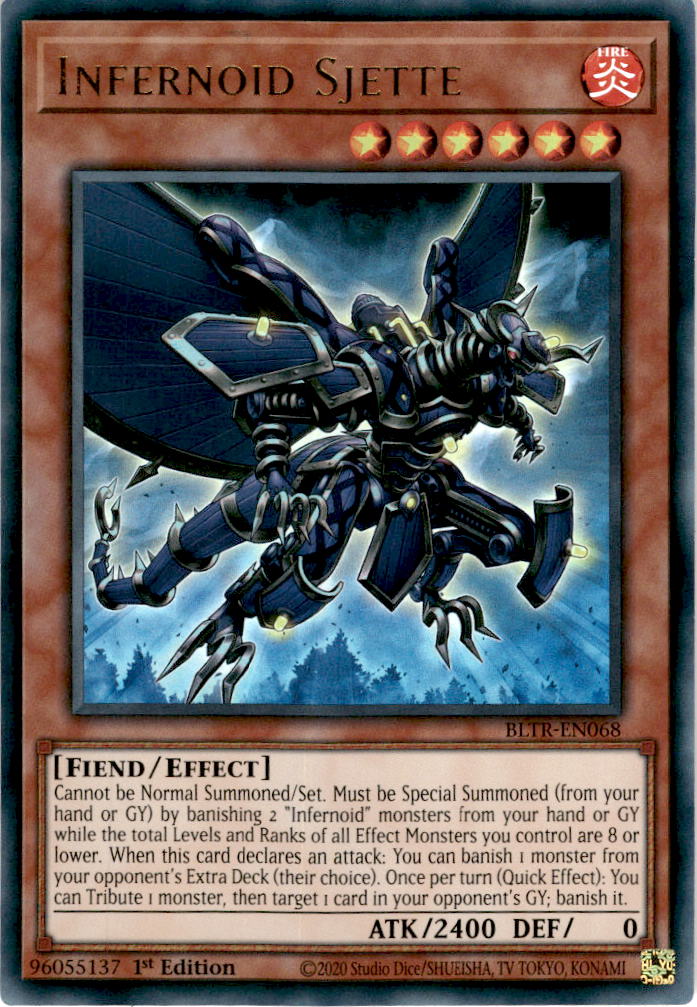 Infernoid Sjette - BLTR-EN068 - Ultra Rare 1st Edition