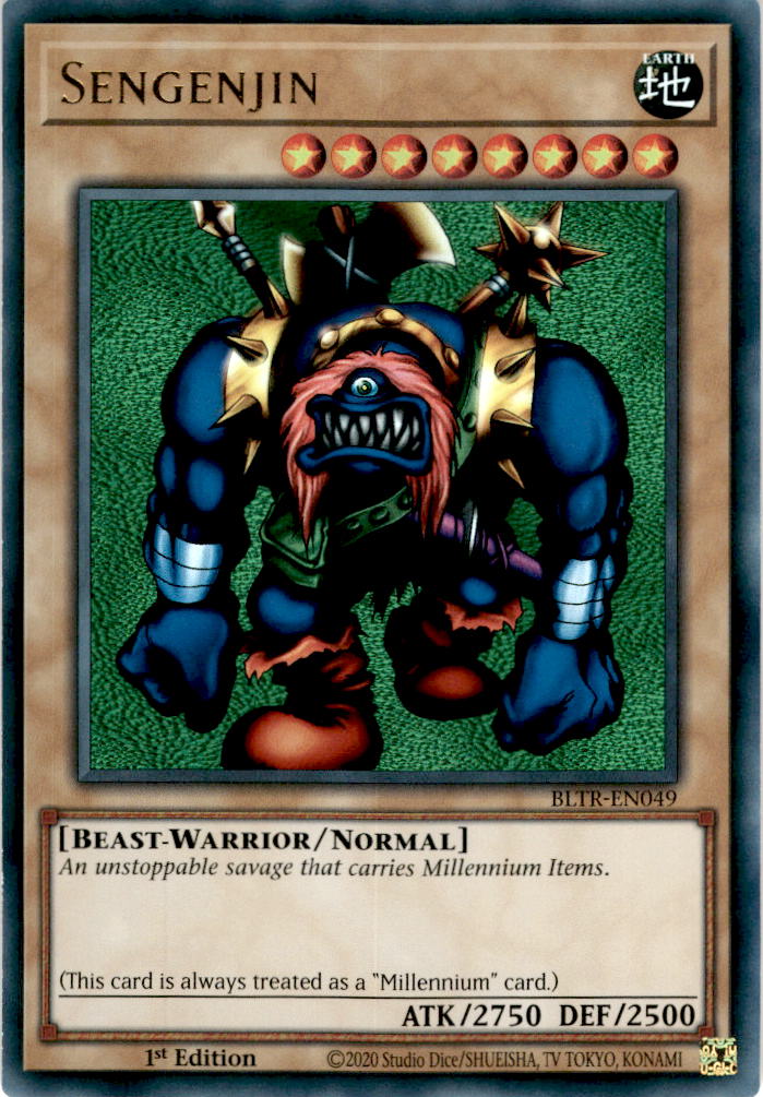 Sengenjin - BLTR-EN049 - Ultra Rare 1st Edition