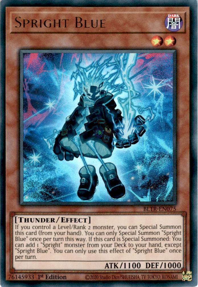 Spright Blue - BLTR-EN075 - Ultra Rare 1st Edition