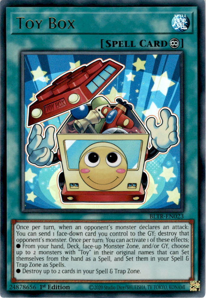 Toy Box - BLTR-EN023 - Ultra Rare 1st Edition