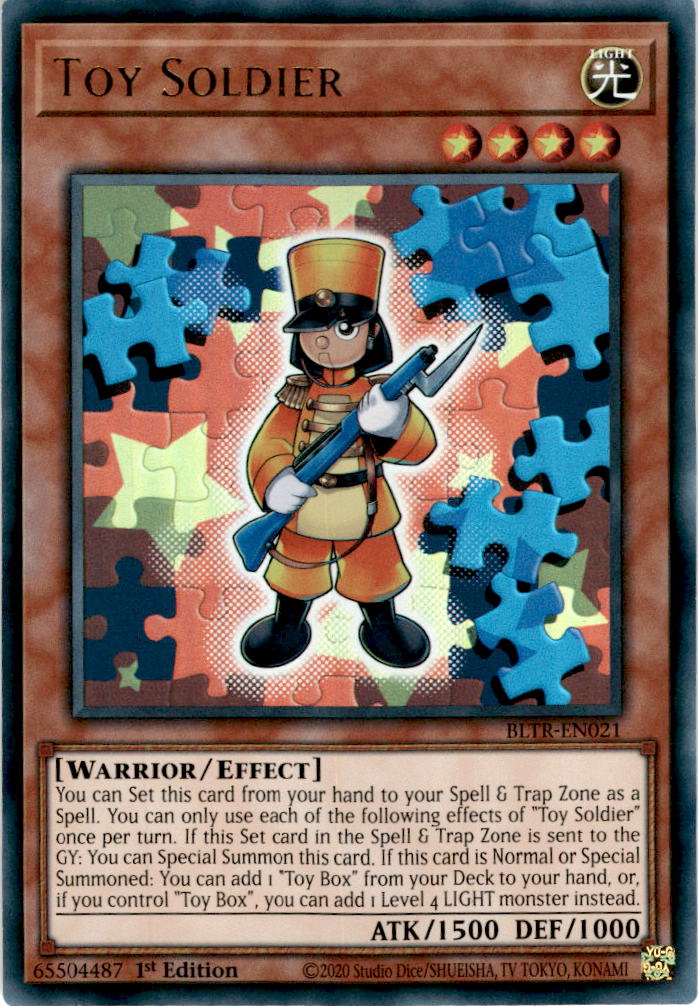Toy Soldier - BLTR-EN021 - Ultra Rare 1st Edition
