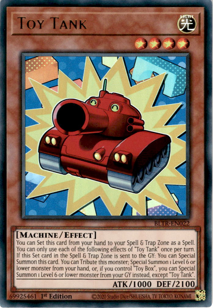 Toy Tank - BLTR-EN022 - Ultra Rare 1st Edition